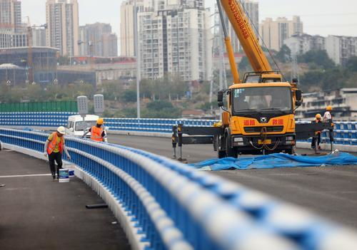 渝長復線連接道二標建設進入尾聲，實體工程本月內完工